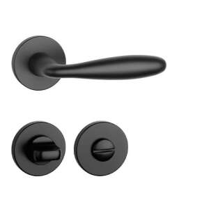 APRILE WERBENA Okrąg R SLIM 7MM Czarny Czarna WC 110415216 - Drzwi