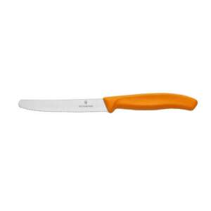 Victorinox fogazott paradicsomkés, narancssárga nyél