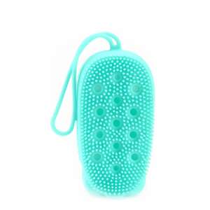 Burete Silicon De Baie Cu Bule verde 110426814 - Bureți, cârpe, mănuși