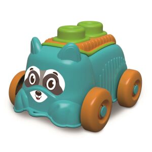 Mosómedve gurulós készségfejlesztő építőkockával Clementoni