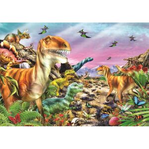 Clementoni Tărâmul Dinozaurilor imagine puzzle 104 piese - Clementoni Puzzle