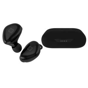 Evelatus EBE02 in-ear slušalice, Wireless, Bluetooth 5.0, IPX4, Extra Bass, torbica za punjenje, crna