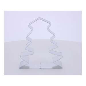 Tortaforma Weihnachtsbaum Ausstecher - Edelstahl, Vorderansicht - Ausstechformen