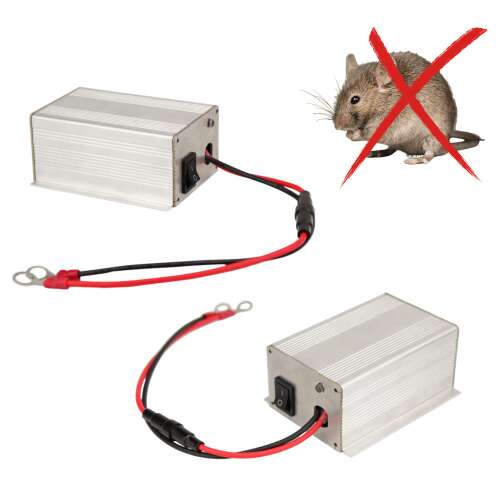 Auto-Nagetierabwehr 24V, Ultraschall-Nagetierabwehr für Autos, schützt Ihr Auto vor Nagetieren, Ratten, Mäusen, Eichhörnchen und anderen Schädlingen