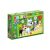 Cutie MG Puzzle cu design câini și flori, puzzle de 60 de piese.