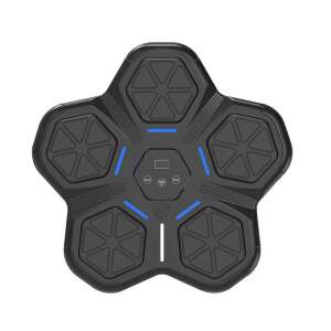 Țintă de box interactivă Music Boxing Machine cu Bluetooth, negru, vedere de sus - Saci de box și mănuși de box
