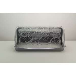 Cutie pentru pâine cu model de pâine, 42x27x18 cm, plastic, capac transparent, suport pentru pâine, depozitare pâine, depozitare în bucătărie - Bucătărie & Servirea mesei