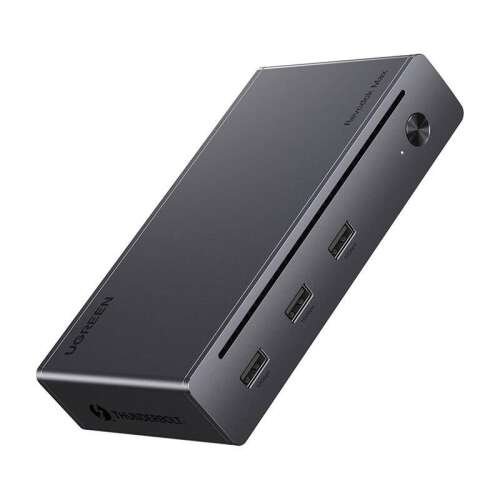 Stație de andocare Ugreen Revodok Max 208, 4x Thunderbolt 4, 3x USB, RJ45, DC 140W (25053EU)