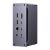 Docking station Ugreen U710 2x Thunderbolt 4, DisplayPort 8K 30Hz, 4x USB, USB-C, RJ45, SD/TF, AUX, PD 90W (gray) 110431243
