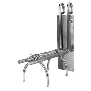 Vakondcsapda lánccal, horganyzott acélból, vakondok fogására alagútakban és üregekben, Farmer Super márka - Élvefogó állatcsapda