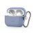 Tech-Protect Silicone Hook AirPods Pro 1/2 tok - Kék, karabinerrel a biztonságos rögzítéshez