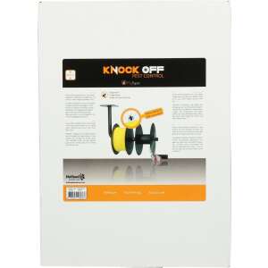 Knock Off Légycsapda, sárga légycsapda, 400 méter légycsapda szalag, vonzza a legyeket, nem mérgező, könnyen használható - Knock Off