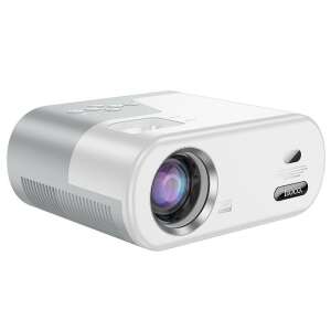 HOCO DT2 Android Projektor, weiß, 720P, 370 ANSI Lumen, Full HD 1080P, Wi-Fi, Bluetooth - Hoco