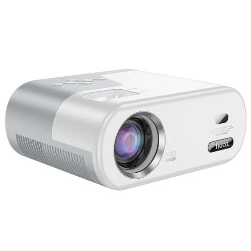 HOCO DT2 Android Projektor, weiß, 720P, 370 ANSI Lumen, Full HD 1080P, Wi-Fi, Bluetooth
