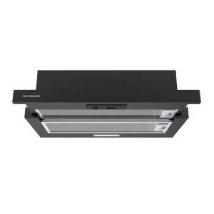 Телескопичен аспиратор за вграждане, Schneider, 294 m³/h, 60 см, черен