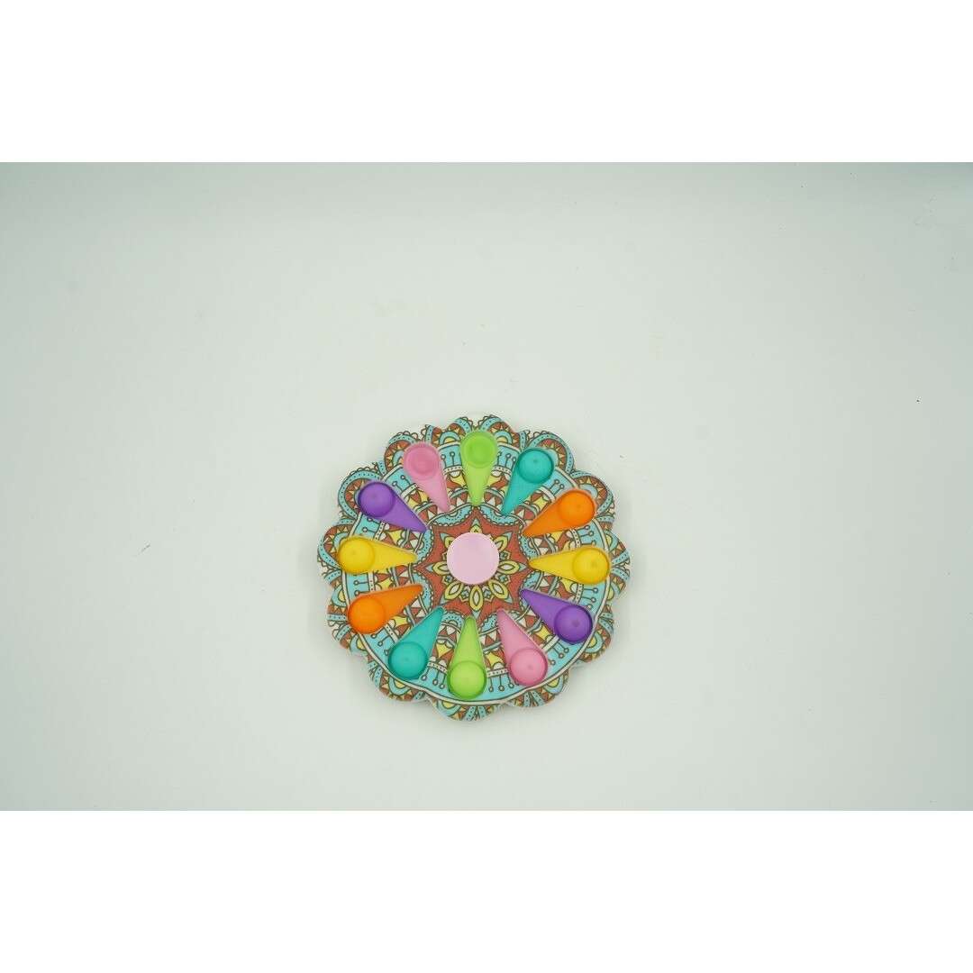 Jucarie Senzoriala KipHome - Simple Dimple, Antistres, Multicolor, model 3