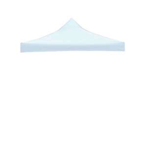 Бяло водоустойчиво покривало за беседка, 3x3м, плат Oxford 700D, подходящо за опора от 80см - Градински мебели