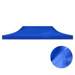 Синя покривка за беседка, 3x4,5м, водоустойчива, 700D Оксфордска материя, за сгъваема беседка - Градински мебели