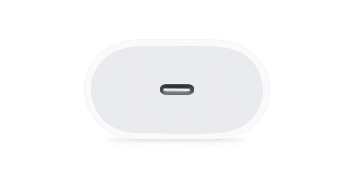 Adapter iPhone-hoz, Type-C, Gyorstöltés, Teljesítmény 20 W, Flippy, Fehér 110441770