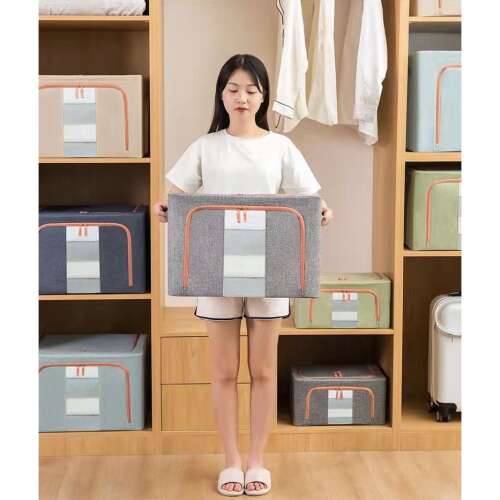 Skladacie úložné boxy Flippy - Sada v rôznych farbách, ideálne na oblečenie, hračky a iné veci