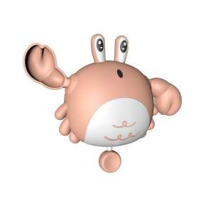 Flippy jucărie de baie crab, roz, 10 cm, pentru copii - Jucarii de baie