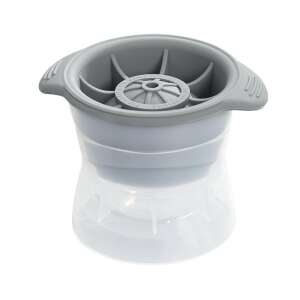 Eiswürfelform, Flippy, rund, Polypropylen/Silikon, 11x7,5x7,8 cm, Grau 110442316 - Barzubehör