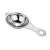 Separator de oua, separa albusul de galbenus, inox, usor de folosit, 14x7.5 cm, argintiu 125224500