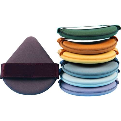 7 db Flippy sminkszivacs készlet, újrafelhasználható, nedves vagy száraz használatra, púder, 5,5 x 5,5 x 0,9 cm, többszínű 110443554