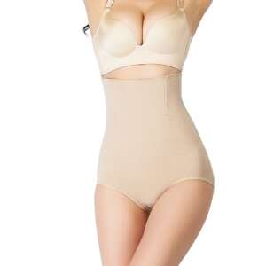 Szülés utáni formázóruha, Flippy, Magas derék, Haskontroll, Magas kompresszió, Szilikon betétek a tartáshoz, Nude, XS-S 110444271 - Alakformáló fehérnemű