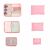 Flippy 6-teiliges rosa Reise-Organizer-Set
