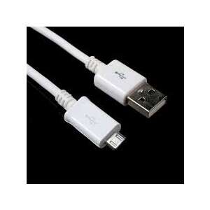 Adatkábel 2A micro USB 1 m WUW-X83 buborékfólia, fehér