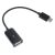 Flippy OTG USB 3.1 Type-C - USB A adapter kábel, 18 cm, fehér