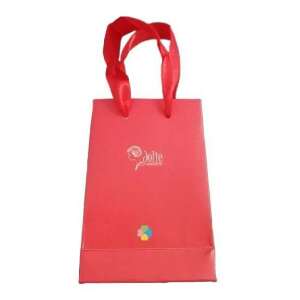 Pungă de cadouri roșie Jolie Accessories, 8x12x3,5 cm - Ambalaje cadouri