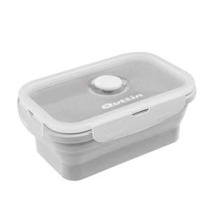 Caserola pliabila din silicon cu capac pentru microunde, 360 ml, Quttin 110447045 - Cutii alimentare