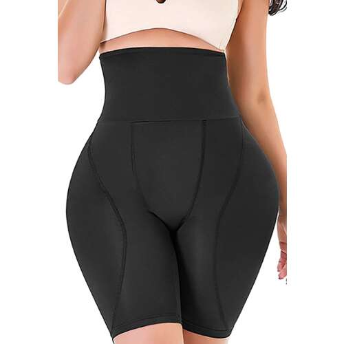 Push-up modellező bugyi fenékre és csípőre, Homokóra hatás - Fekete - XL-XXL, Fekete 110470364