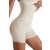 Shaper harisnyanadrág, Push-up alakformáló bodysuit, fűző és csípőpárna - L-XL, bézs színben 110470392
