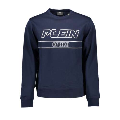 PLEIN SPORT Herren dunkelblauer Sweatshirt, Vorderansicht