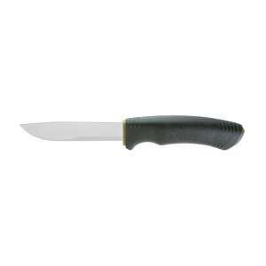 Morakniv Bushcraft Forest Green 12493 feststehendes Messer mit Sandvik 12C27 Edelstahlklinge, komfortabler Griff und Polymergehäuse - Jagd