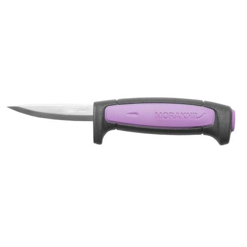Nóż Morakniv Craft Pro Precision ze stali nierdzewnej z fioletowym uchwytem