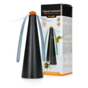 Knock Off légy- és darázsriasztó, fekete, elektromos légycsapó, rovarriasztó eszköz, légycsapda, darázscsapda - Knock Off