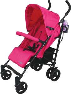 FreeOn Sun Plus sport Babakocsi #pink 30399016 Babakocsi - Bolygósítható kerék - Bevásárlóháló / kosár