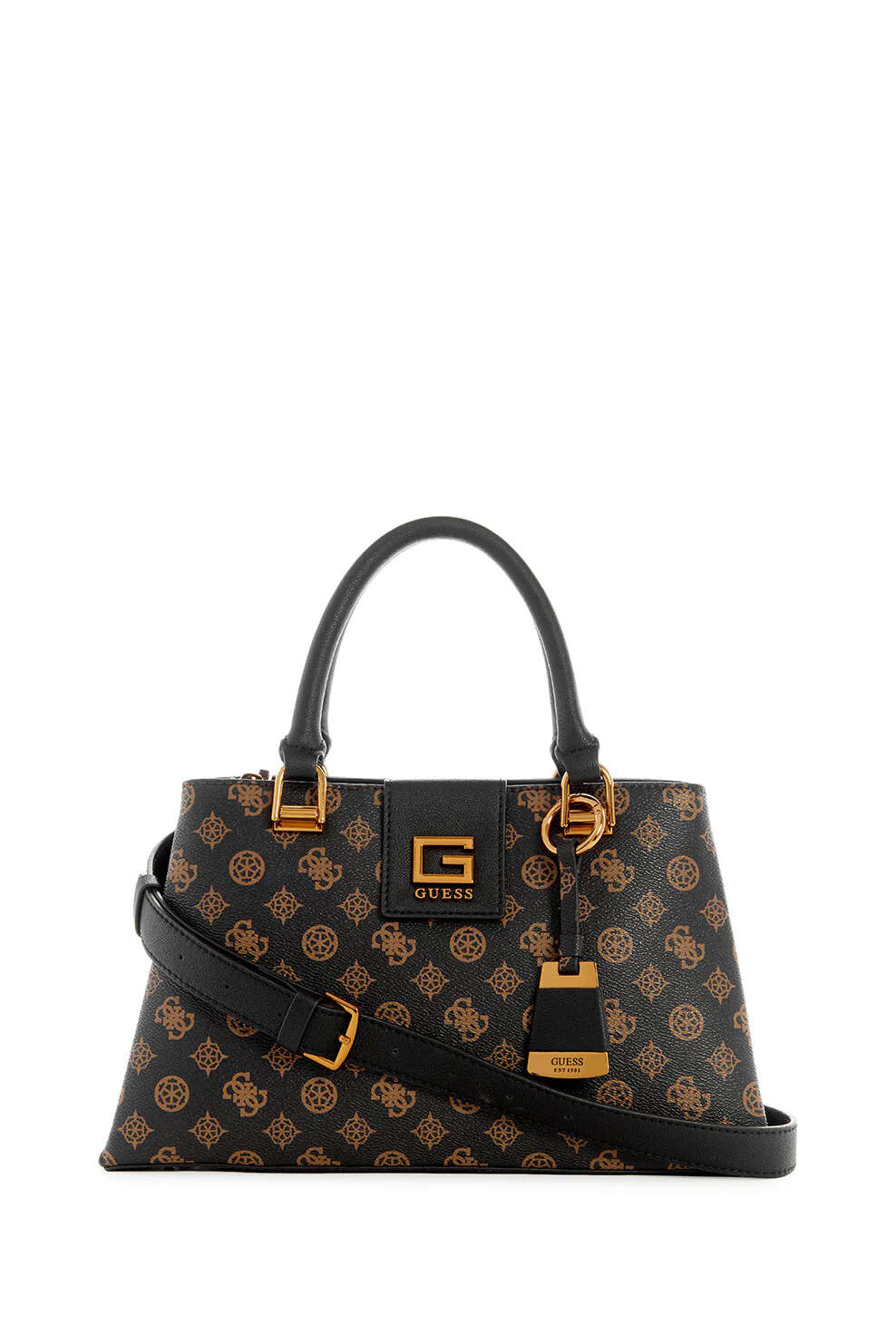 Taška Guess Alva (Pz) HWPZ86 76060 BNL 33,5 x 19 x 12 cm Čierna/hnedá