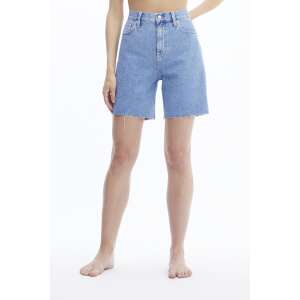 Calvin Klein Jeans hoch taillierte, kurze Jeans Hellblau 28 US 110495184 - Mode & Kleidung