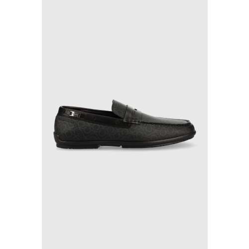 Calvin Klein Logo Hw Driver Mono Loafers HM0HM00843 Fekete 43 EU 110496110
