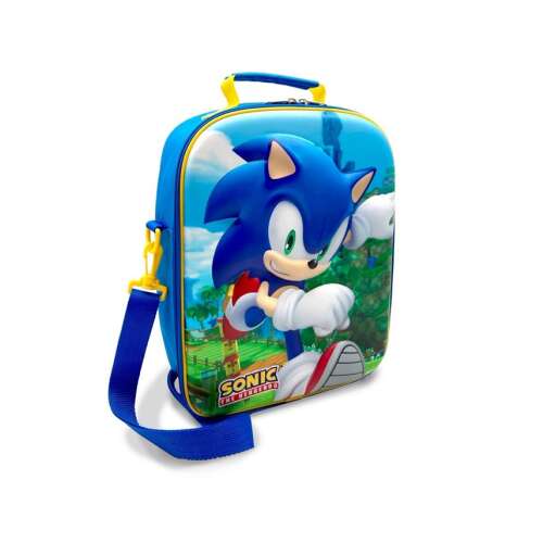 Sonic the Hedgehog 3D Többszínű Gyerektáska, 32 x 25 x 10 cm - Irodaszer és írószer