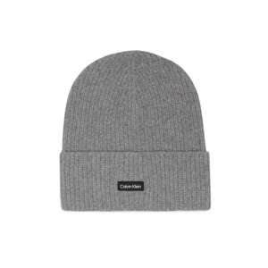 Calvin Klein DADDY K50K510984 Szürke Gyapjú Sapka - Férfi sapka