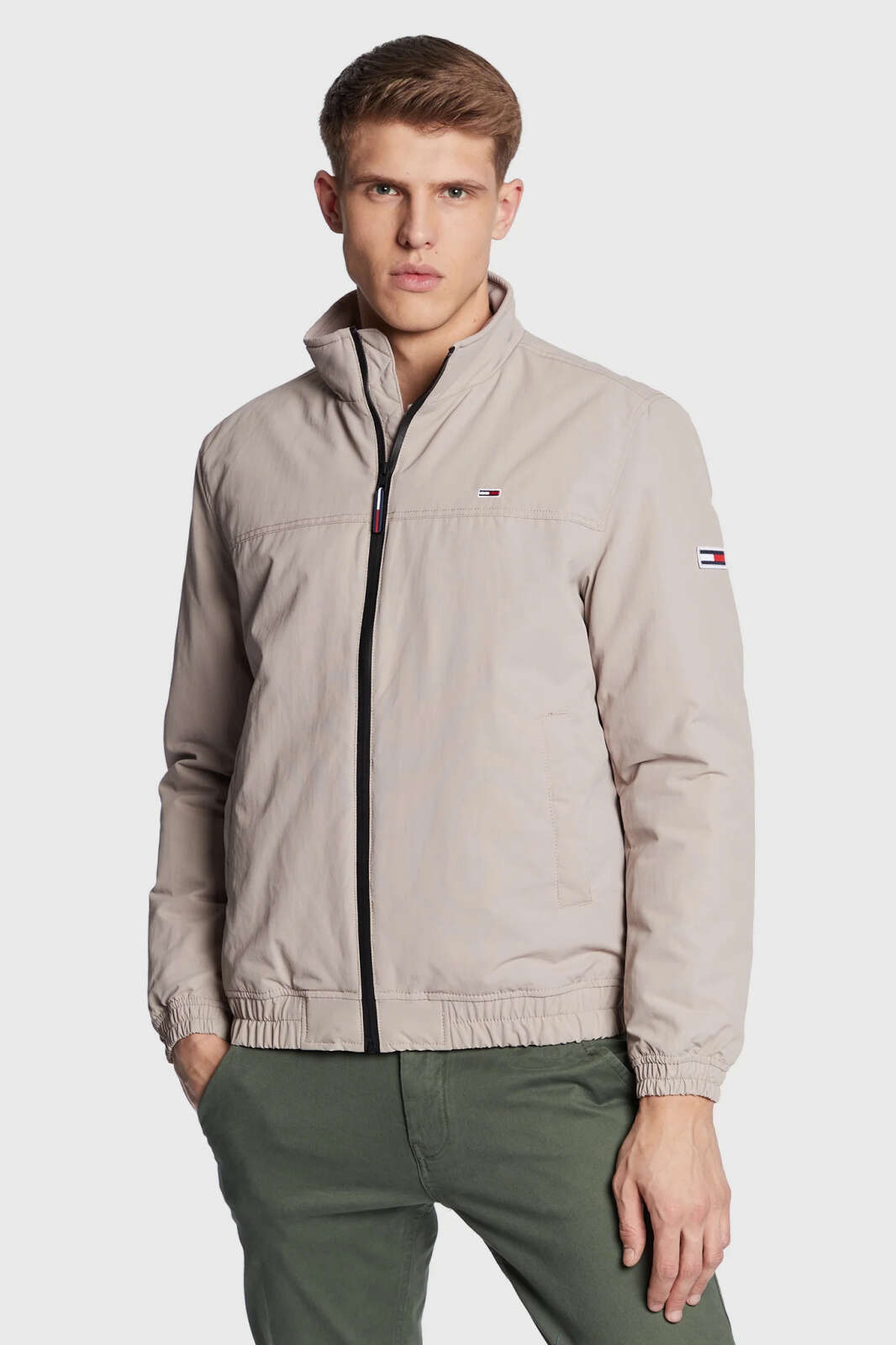 Bunda Tommy Jeans Essential Jacket DM0DM14454 L INTL béžová