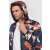 Guess Herren reversible Kapuzenjacke mit Camouflage-Futter, Nahaufnahme der Kapuze