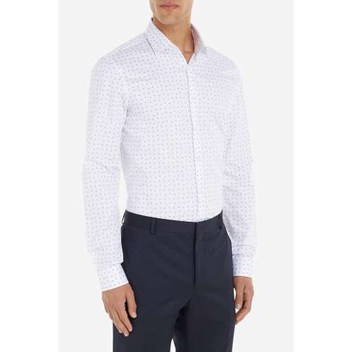 Calvin Klein férfi ing K10K112104 44 IT Fehér