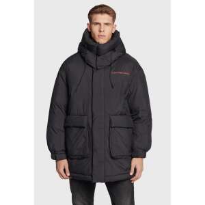 Calvin Klein Jeans Herren schwarze Daunenjacke mit Kapuze - Calvin Klein